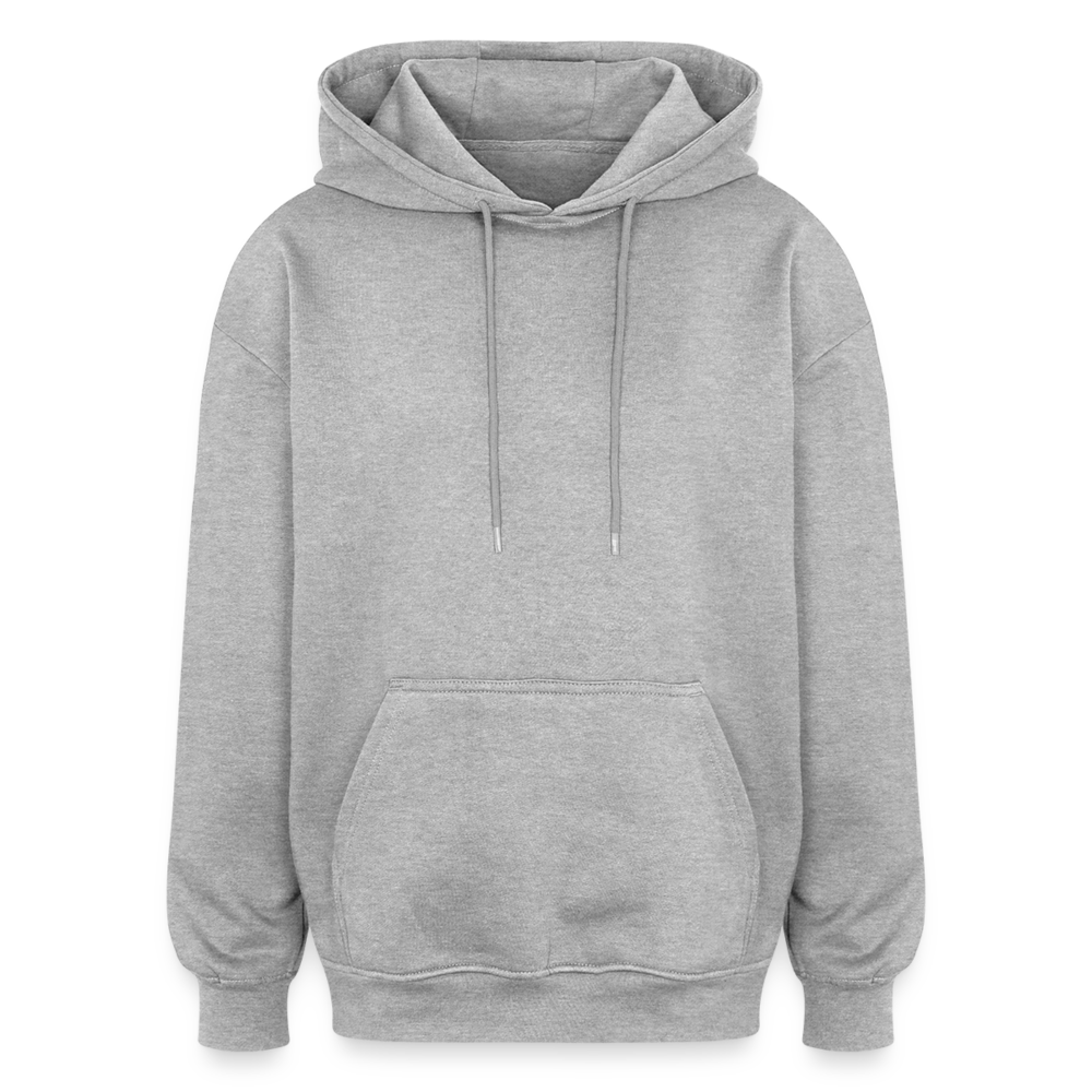 Oversized Unisex Hoodie für Fineline-Artist - heather grey