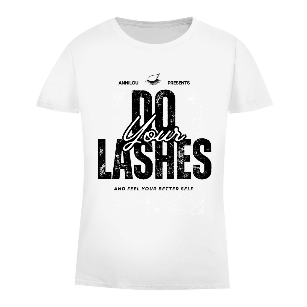 Damen Premium Bio T-Shirt Do your lashes